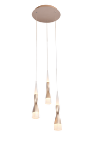 Meteor Series 3 Lamp Chandelier - Round Base